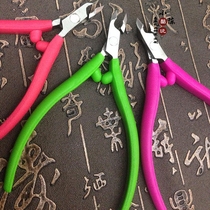 New high-quality nail tools metal exfoliator new care nail cutter leather scissors can be customized LOGO