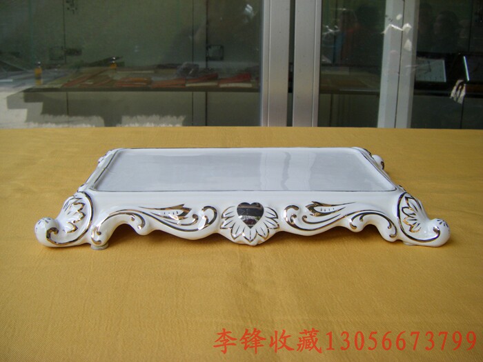 Ceramic pendulum base from Europe can be taken to put Ho's Western art accessories (bag true)
