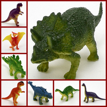 Set Mini Dinosaur Model Toys 12 Simulation Mini Soft Plastic Small Animals Creative Gift Kindergarten