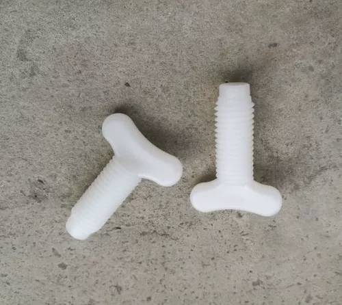 Общественный почерк пластиковый отвертка -болт T -обработана все спластичный винт белый кислотный щелочи