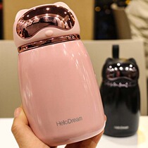 Couple Cup new creative vacuum stainless steel thermos cup men and women portable carry Cup leak-proof trend water Cup