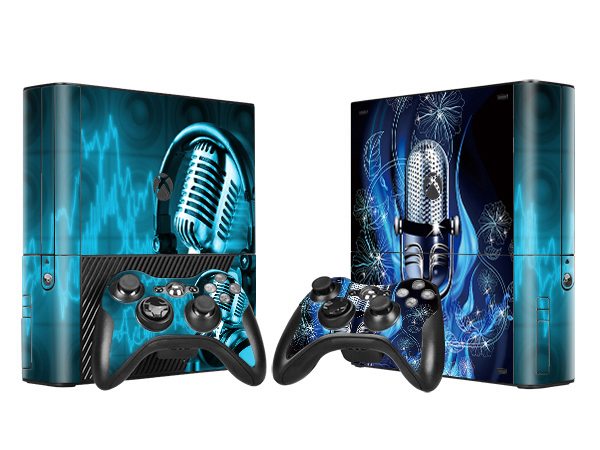XBOX360E sticker lưu trữ đầy màu sắc bảo vệ phim hoạt hình dán đau +2 xử lý dán để bản đồ có thể được tùy chỉnh - XBOX kết hợp tay cầm ps4