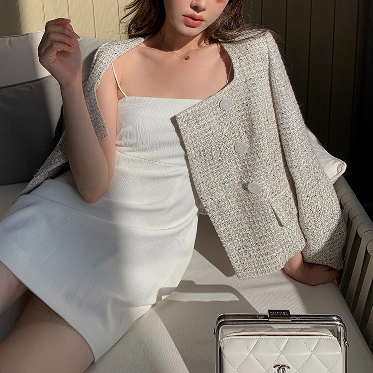 deessesicile temperament Sexy fine hanging band dress The long version of the underskirt can be outfitted with a foreign dress