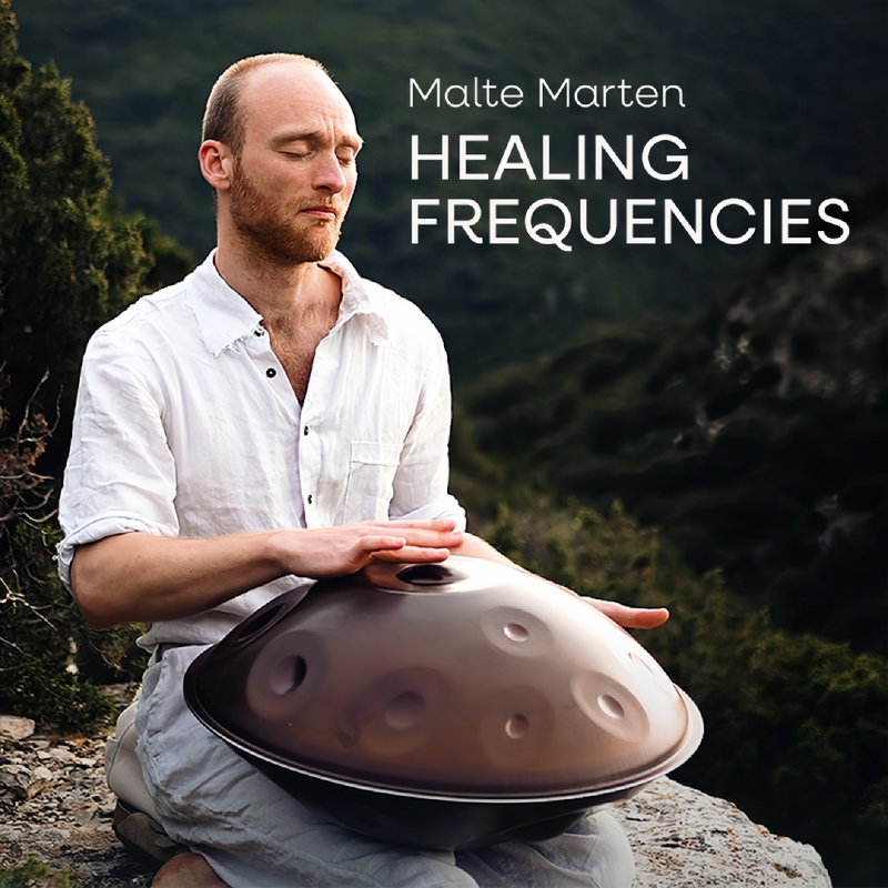 German Handpan Malte Marten Healing Frequency/Mindfulness Meditation Music Cd Disc