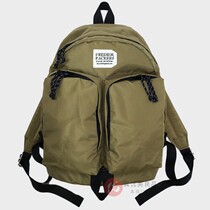 Japan FREDRIK PACKERS Male And Female Style Travel Commuter Double Shoulder Bag Japan Casual Backpack