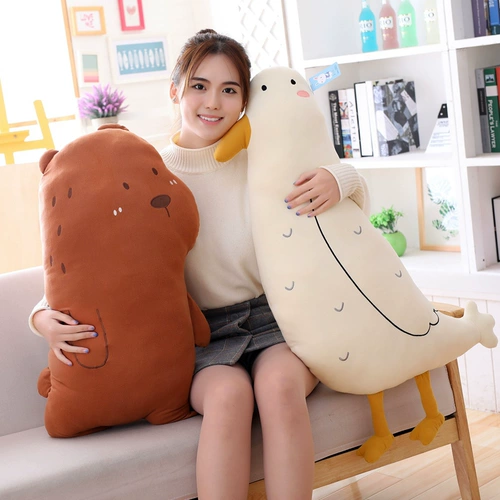 Подушка для сна, плюшевая игрушка, милая тряпичная кукла, популярно в интернете