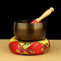 Buddhas Buddhist Tone Transfer Bowl repair bowl Bowl Black Bowl Black Bowl Bronze Qing Brass 5 inch antique pure bronze Japanese style boutique copper out