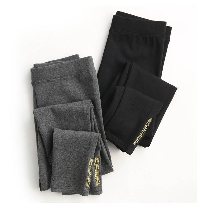 Xuân 2018 mới cộng với phân bón Quần legging XL nữ chất béo MM200 kg cotton cao eo mặc quần bút chì chân nhỏ quần thể thao nữ