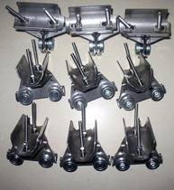 Crane pulley galvanized crane pulley driving pulley electroplating accessories pulley