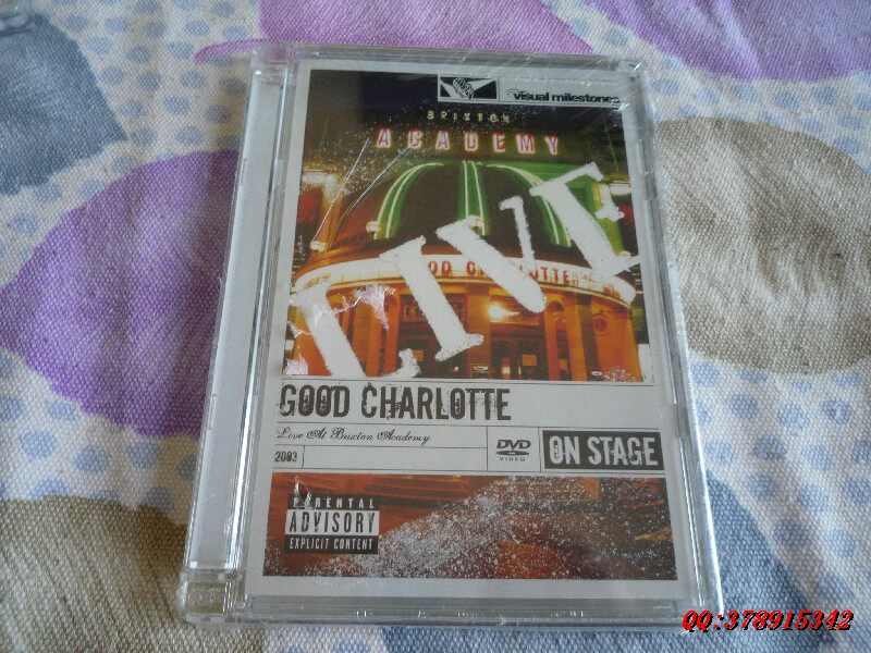 Good Charlotte Live at Brixton Academy Undemolished DVD