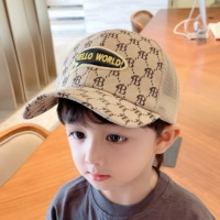 Детская летняя шапка, тонкая кепка, солнцезащитная шляпа для мальчиков, бейсболка, защита от ультрафиолета