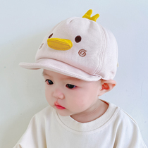 Baby Autumn Winter Hat One Year Old Baby Duck Tongue Cap Spring Autumn Mens Autumn Money children cute ultra cute and soft along the cap baseball cap