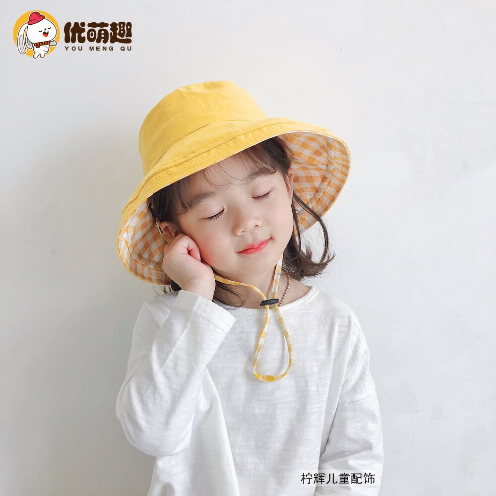 Summer Girl Sun Hat Sun Hat Sun Hat Sun Hat Fisherman Hat Children Baby Hat Spring Autumn Parenting Summer Thin-Taobao