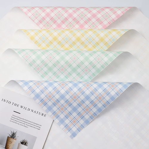 Двухцветная упаковка, бумажная сетка, водонепроницаемый цветочный магазин, букет, популярно в интернете, подарок на день рождения