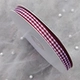 格纹丝带 酒红 1cm 约45米