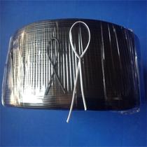 White rope cable tie belt round wire tie 1000 m black hand strap