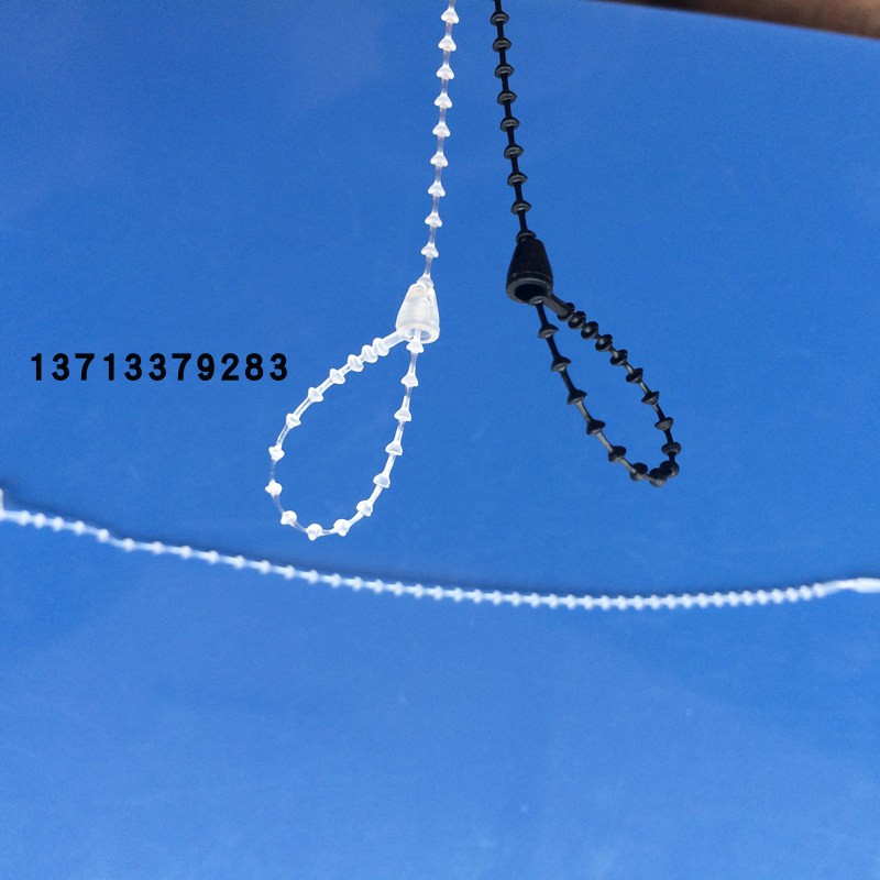 Dongguan Pearl-shaped tie's hand wearing bead-pin Huizhou Pearl webbing mother button precious chain rope 6 inches