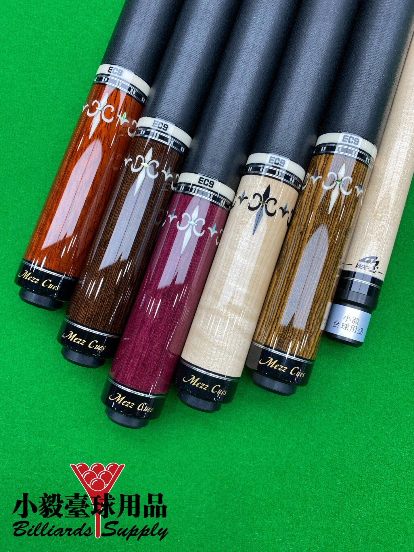 MEZZ Metz EC9 limited edition cue B2 CMN2 P2 W2 D2 Chinese black eight American nine-ball pool cue