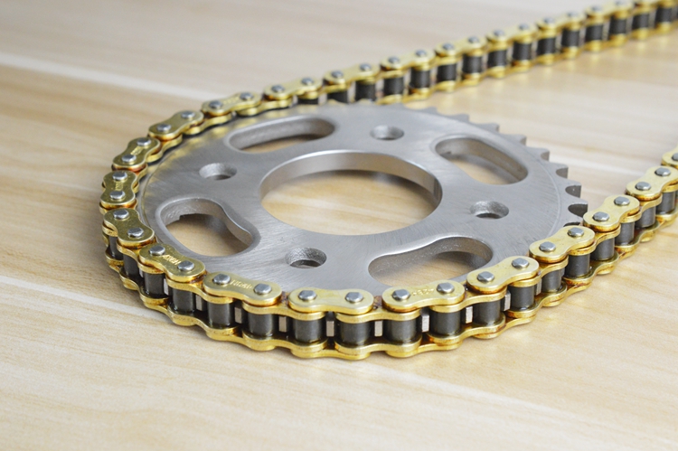 Xe máy crankset Qian Jianglong 150-19A nhỏ Chạy Chang QJ125-6G - Xe máy Gears Bộ nhông sên dĩa Exciter 150