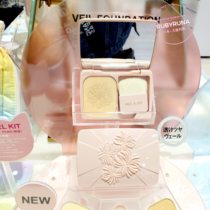 Japanese special cabinet 2020 new PAULJOE PJ fine natural thin yarn transparent glossy powder cake SPF30