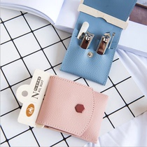 Cartoon cute adult nail clippers Korean portable nail scissors Stainless steel nail clippers toenail Scissors Set