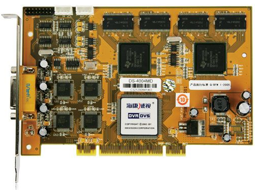 (Spot) Hikvision DS-4004MD + 4CH HD Video Decoding Card TV Wall Driving School