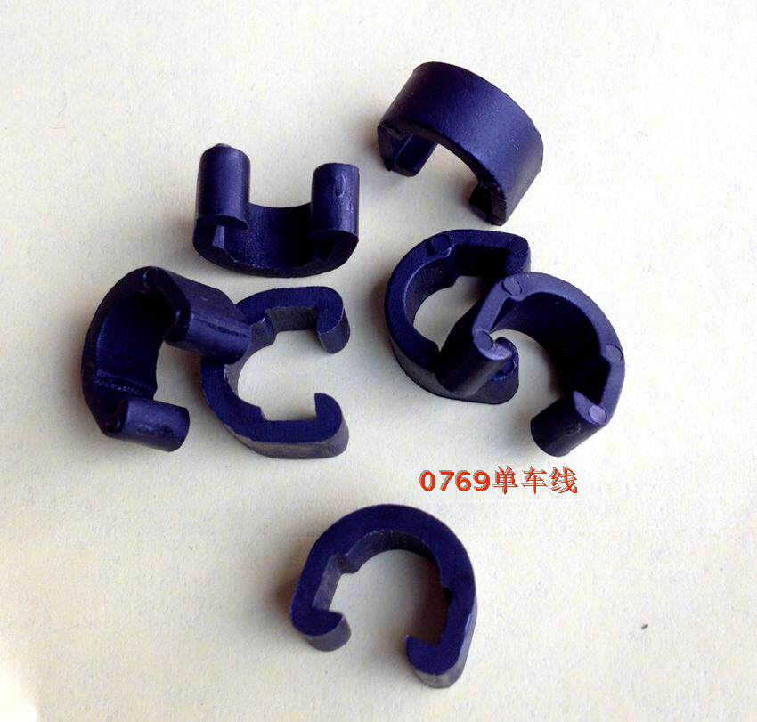 Climbing car variable-speed line pipe C type buckle wire fastening wire fastening wire pipe clamp bicycle brake fixed buckle C-shaped buckle buckle