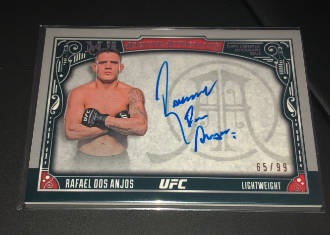 RAFAEL DOS ANJOS Ultimate Fighting UFC star to sign CarRafael Anchos