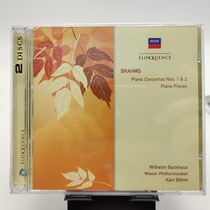 ELQ4800800 Brahms Piano Concerto Piano Pieces Backhaus Backhaus 2CD