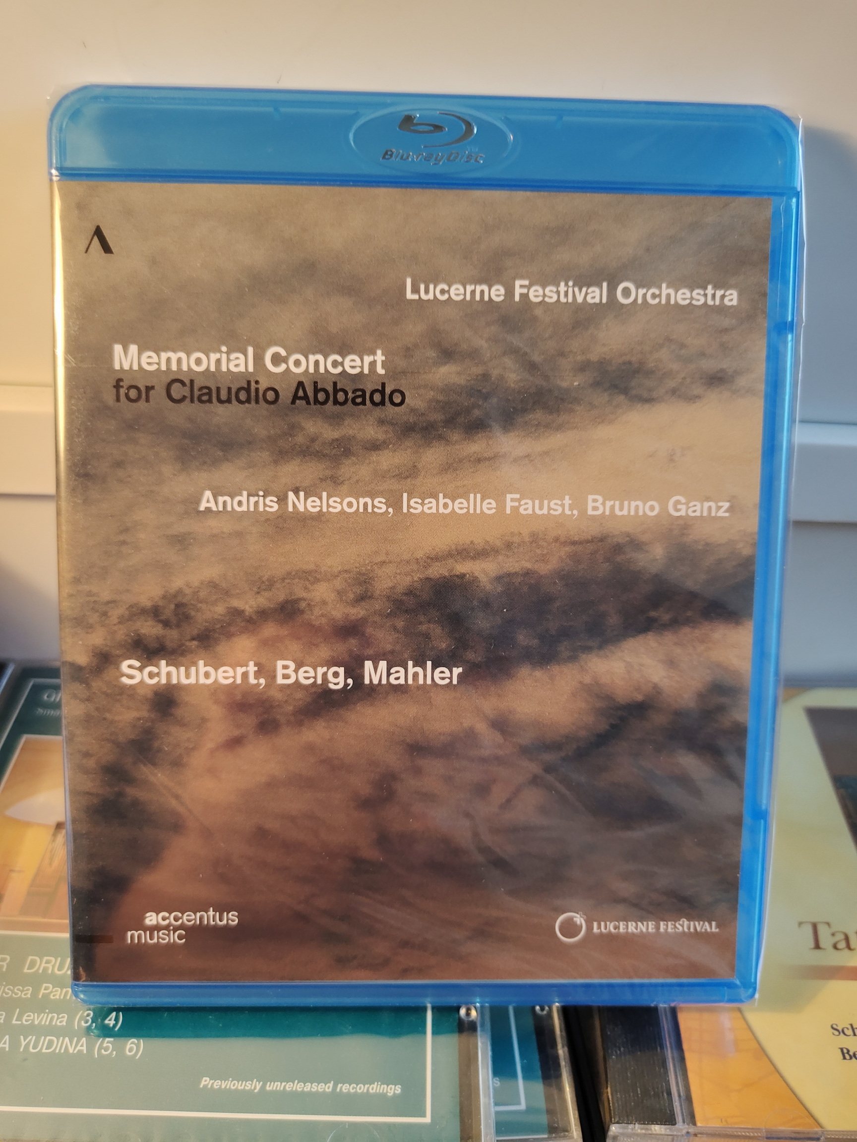 ACC10319 In Memory of Abbado Bruno Ganz Isabelle Faust Nelsons Blu-ray