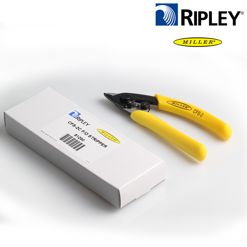 Original IMPORTED AMERICAN MUELLER PLIERS CFS-2C DOUBLE MOUTH FIBER-OPTIC EXFOLIATING PLIERS CFS-2-900 OPTICAL CABLE STRIPPING PLIERS