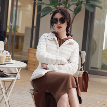 Zhao type Annual recommended Town Shop-level full jin mouth_slim body slim goose down light down jacket