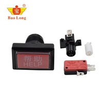 Pagoon factory helps HELP rectangular straight sideband light button console buttons 30 * 50 rectangular keys