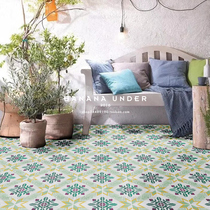  Banana bottom) West)Tiles Bohemian retro handmade tiles Nordic kitchen balcony ins bathroom non-slip floor tiles