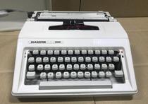 80S American DIASISTER 2000 Ivory old English mechanical typewriter) can be used normally