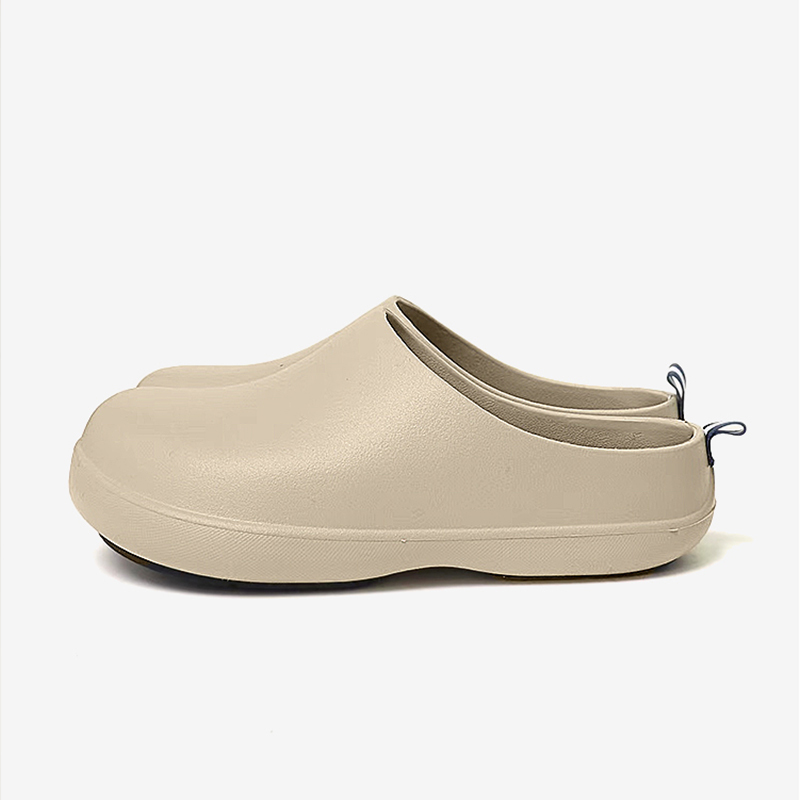 Japanese Bisole Chef Shoes Eva Thick-Soled Indoor and Outdoor Slip-On Closed-Toe Half Slippers Doctor Surgical Slippers