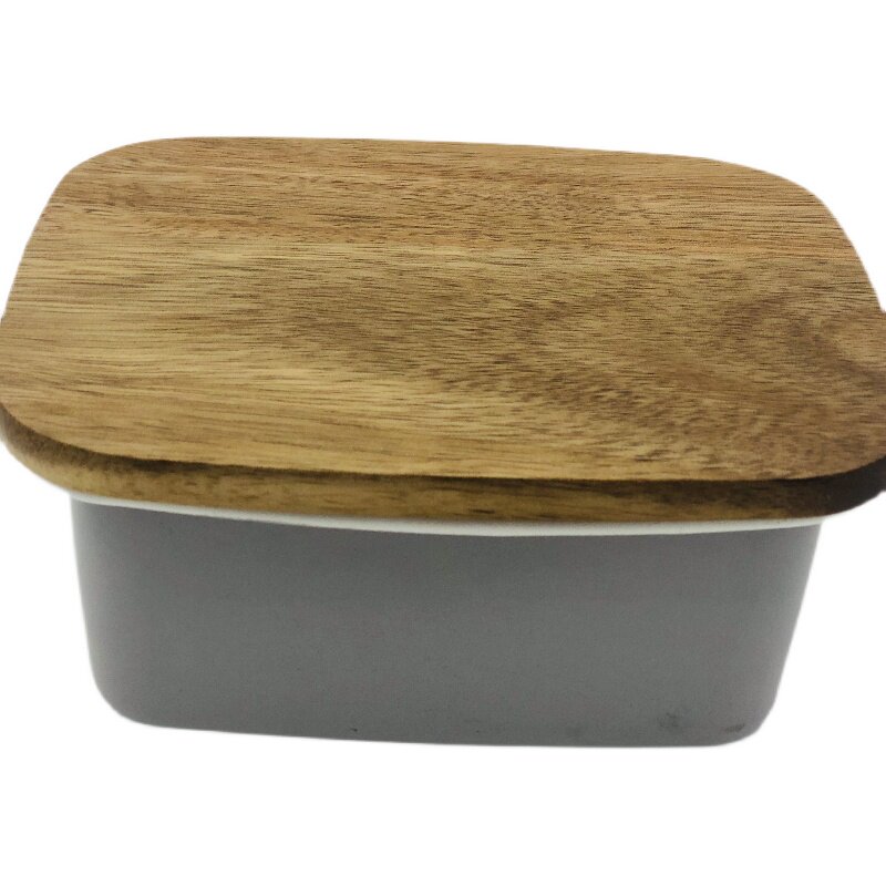 Enamel new Ruiyi cream plate plate nostalgic old-fashioned wrapped fruit flat plate thickEned Chinese foreign trade tail list