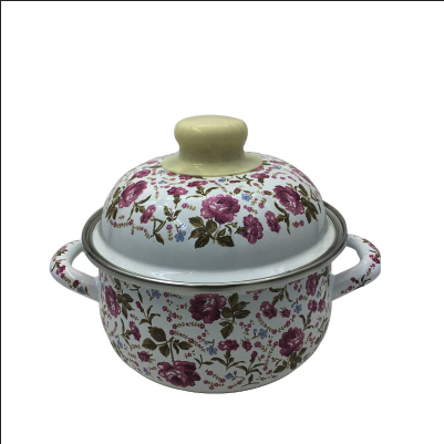 Ruiyi boutique enamel Enamel pot Soup pot Stew pot Milk pot Noodle pot Single hot pot Induction cooker Gas pot gift
