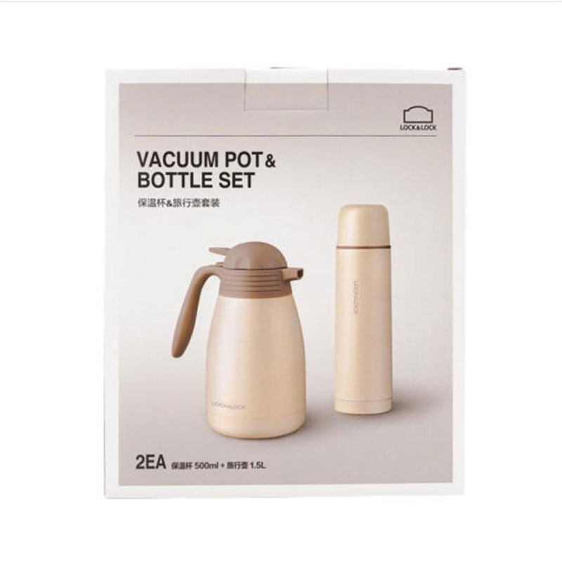 Music buckle Buckle Austenitic Insulation Cup Students Straight Up Cup Large Capacity 304 Stainless Steel Coffee Maker Suit