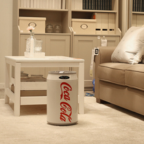 Intelligent induction pop can trash can large capacity Automatic home living room Coca-Cola Garbage can stainless steel