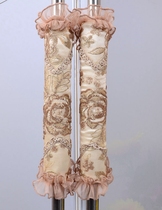  Bowen brand Golden Rose high-end European-style lace anti-cool and cool refrigerator handle gloves Refrigerator door handle gloves