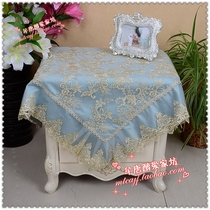 Tablecloth tablecloth universal cover pastoral tablecloth refrigerator towel bedside table cover microwave oven cover cloth TV