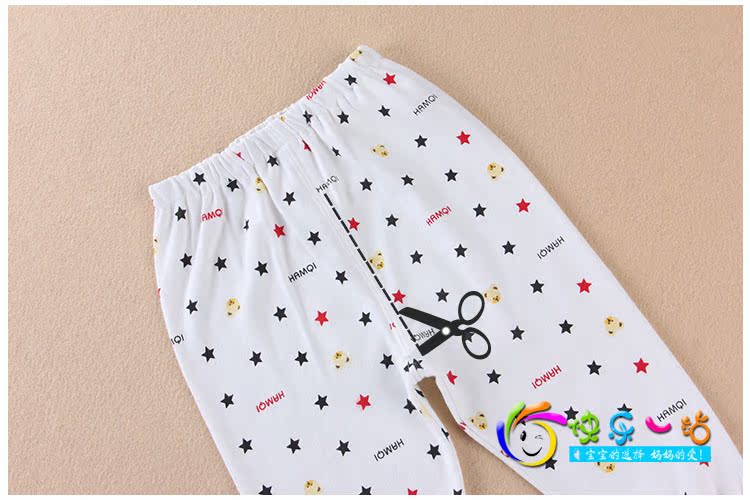 Giải phóng mặt bằng Spring Hamic Baby Cotton Đồ lót Quần áo trẻ em Cotton Qiuyi Qiuku Set Đồ lót trẻ em đồ lót cho bé gái tuổi dậy thì