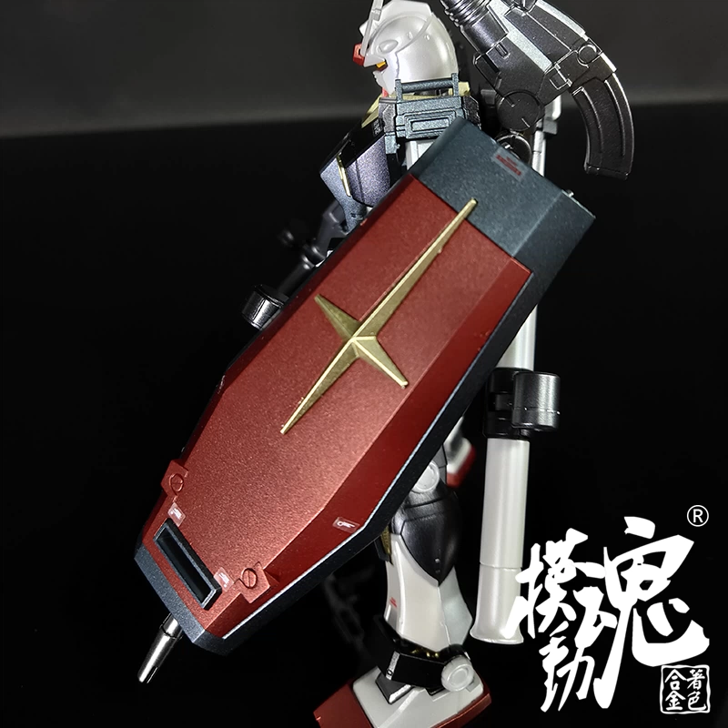 Khuôn chuyển động linh hồn bằng hợp kim tô màu Mô hình lắp ráp Bandai HG GTO RX-78-2 Yuanzu Gundam - Gundam / Mech Model / Robot / Transformers