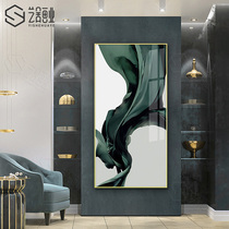 Modern Abstract Genguan Decoration Painting Nordic Brief Hanging Painting Light Lavish Living Room Crystal Porcelain Painting Atmospheric Gangway Painting