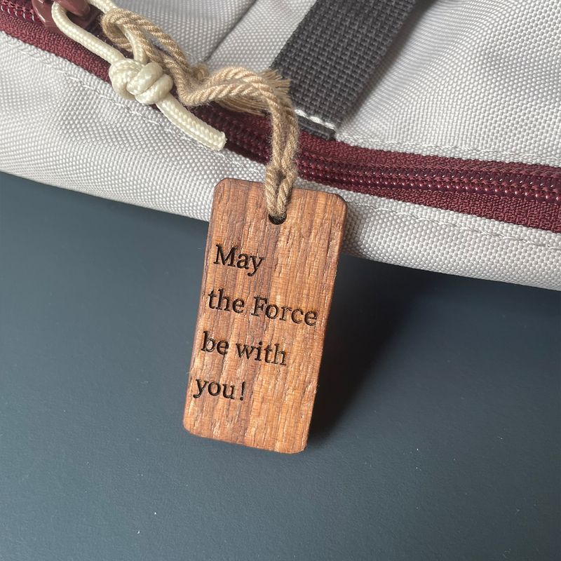 May the Force Be with You Star Wars Movie Merchandise Pendant Car Keychain Backpack Charm Gift for Men