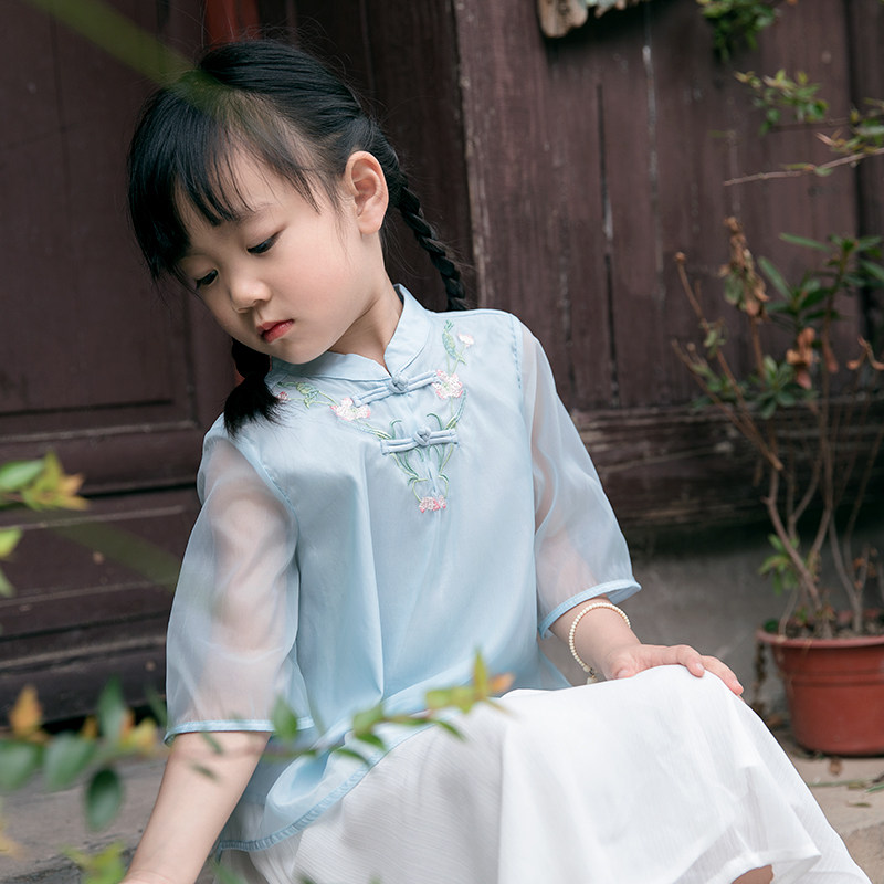Children's Han dress dress 2022 Spring and Summer Fairy Fairy Chinese Female Girl Baby Princess dress