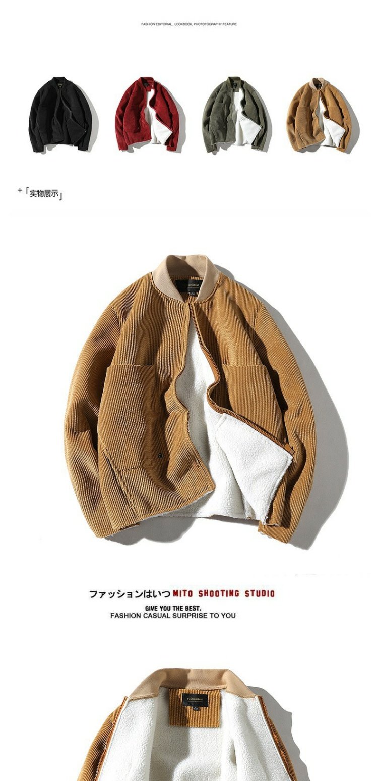 Áo khoác cotton cotton dày cho nam mùa đông 2018 mới áo parka