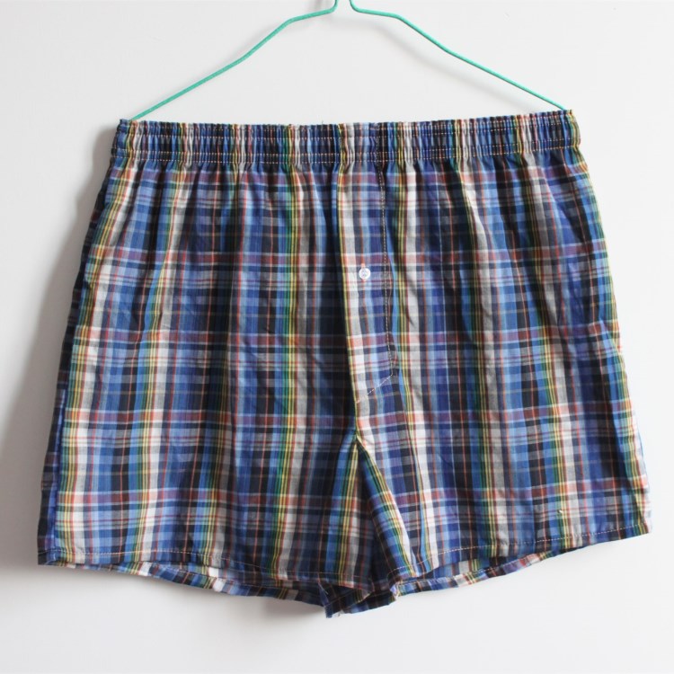 Quần lót nam Trang chủ giản dị thoáng khí Quần cotton nhẹ thoải mái Quần nam thoải mái quần ống rộng nam