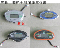 Fully enclosed electric tricycle instrument Three-wheeled pelican instrument LCD instrument